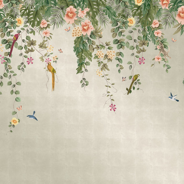 SQUARE FOOT / Metallic Champagne Rainforest