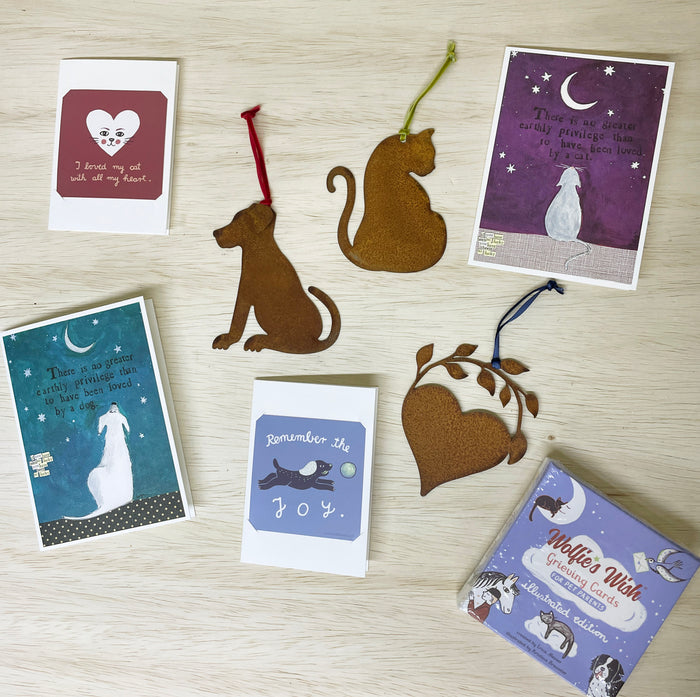 Cat Keepsake Sympathy Notecard