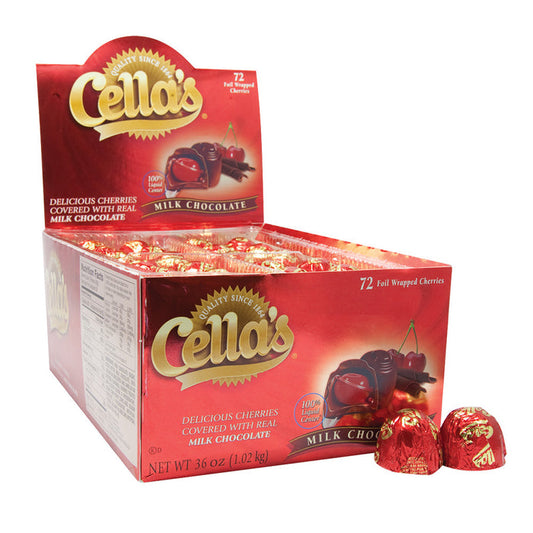 Cella's Cherries Milk Chocolate - 72ct