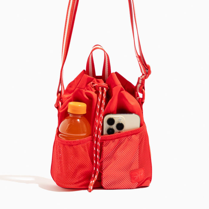 Cherry Motion Bucket Crossbody Motion Bucket Crossbody Bag Accessory