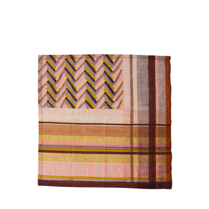 Chevron Napkin in Clay