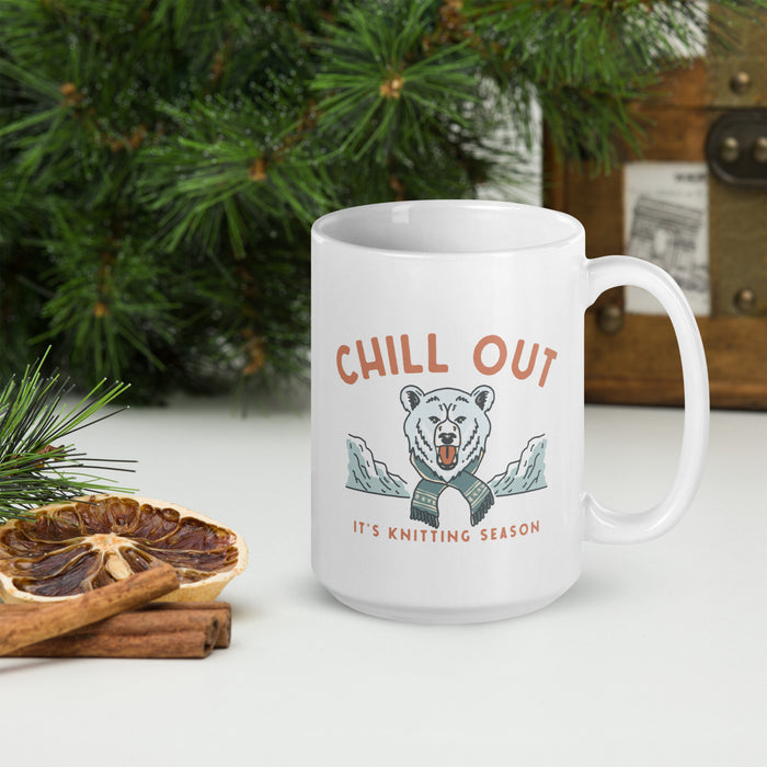 Chill Out - White Glossy Mug