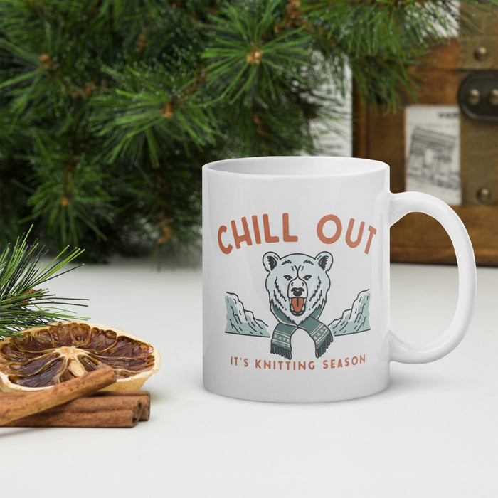 Chill Out - White Glossy Mug