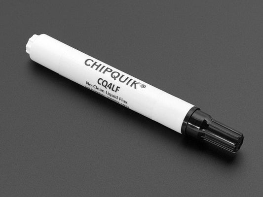 Chip Quik No-Clean Liquid Flux Pen – 10ml Pen w/ Tip (CQ4LF) [Discontinued] by Chip Quik - The Pi Hut