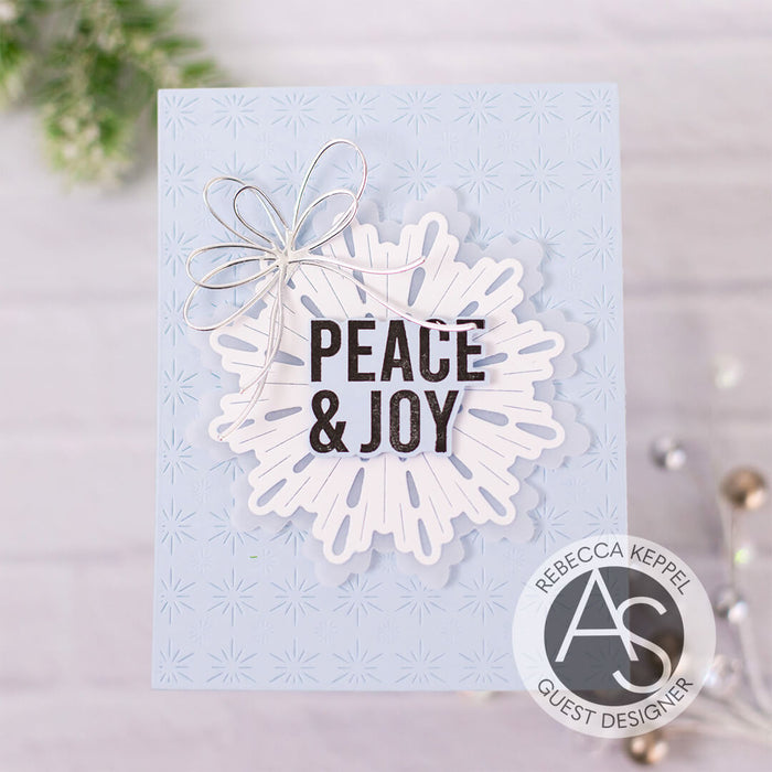 Christmas Sentiments Die Set
