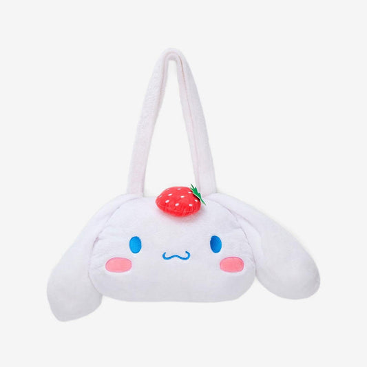 Cinnamoroll Plush Tote Bag (Strawberry Fields) Bags BIOWORLD