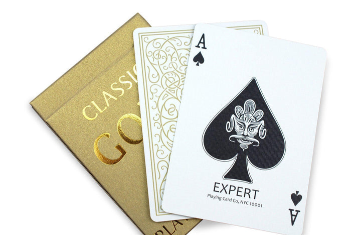 Classic Gold Playing Cards* Playing Cards by Legends Playing Card Co.