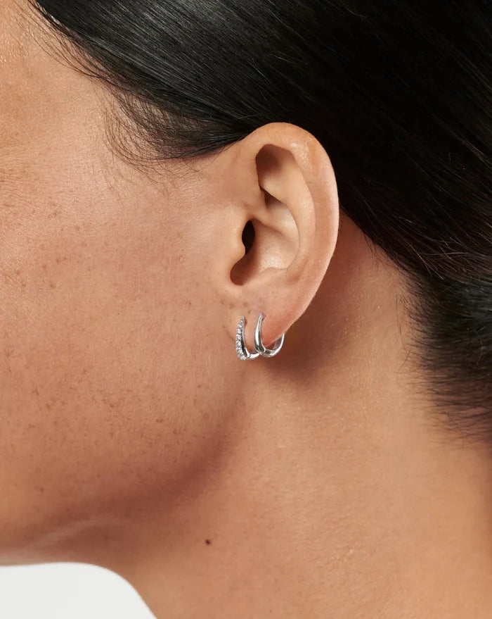 Claw Huggies | Sterling Silver Earrings Missoma