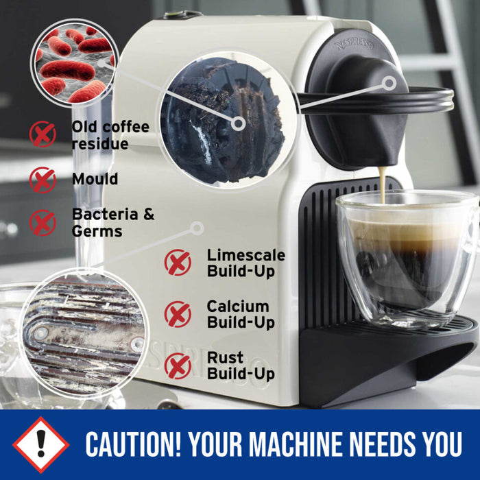 Cleaning Kit - Caffenu Cleaning pods and descaler for Nespresso®