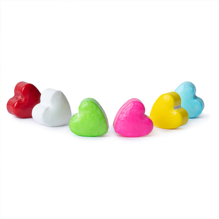 Clever Candy Dextrose Rainbow Hearts - 10lbs