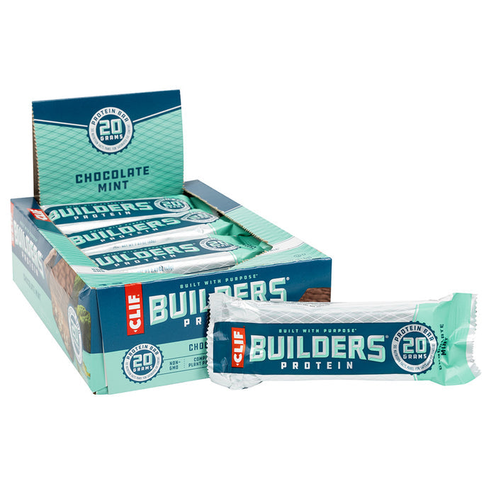 Clif Builder's Bars Chocolate Mint 2.4oz - 12ct