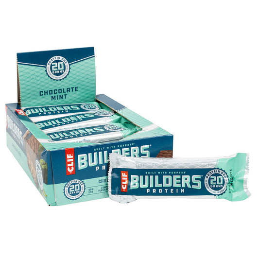 Clif Builder's Bars Chocolate Mint 2.4oz - 12ct