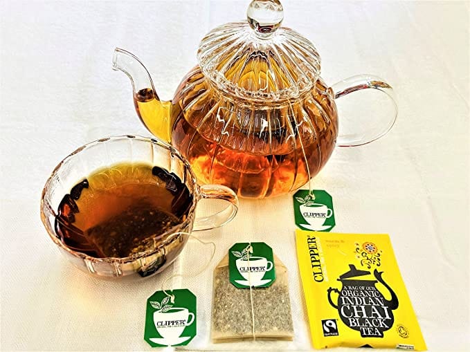 Clipper Organic Indian Chai Black Tea /Green Tea and Lemon/ Lemon and Ginger  20 Tea Bags Deliciously refreshing, aromatic and rich tea-5021991941597 Hannah's Variety Store