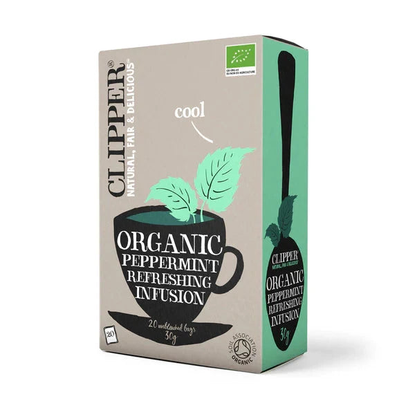 Clipper Organic Peppermint/Chamomile (20 Tea Bags) made with pure natural ingredients with only the highest-quality sources, add nothing artificial-5021991941795 Hannah's Variety Store