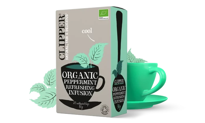 Clipper Organic Peppermint/Chamomile (20 Tea Bags) made with pure natural ingredients with only the highest-quality sources, add nothing artificial-5021991941795 Hannah's Variety Store