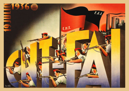 CNT-FAI Barricade Poster