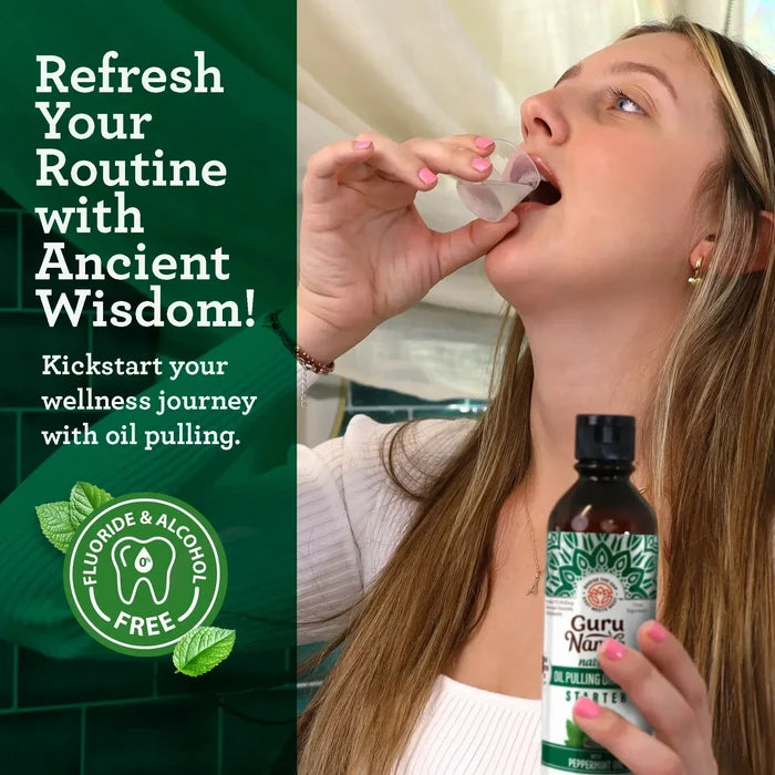Coconut & Peppermint Oil Pulling – 8 fl. oz.