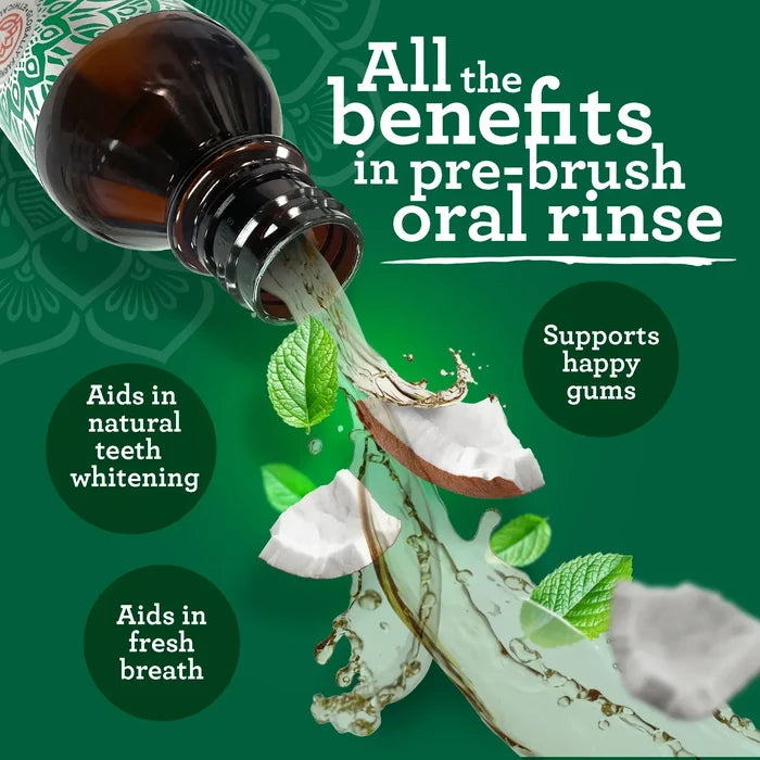 Coconut & Peppermint Oil Pulling – 8 fl. oz.