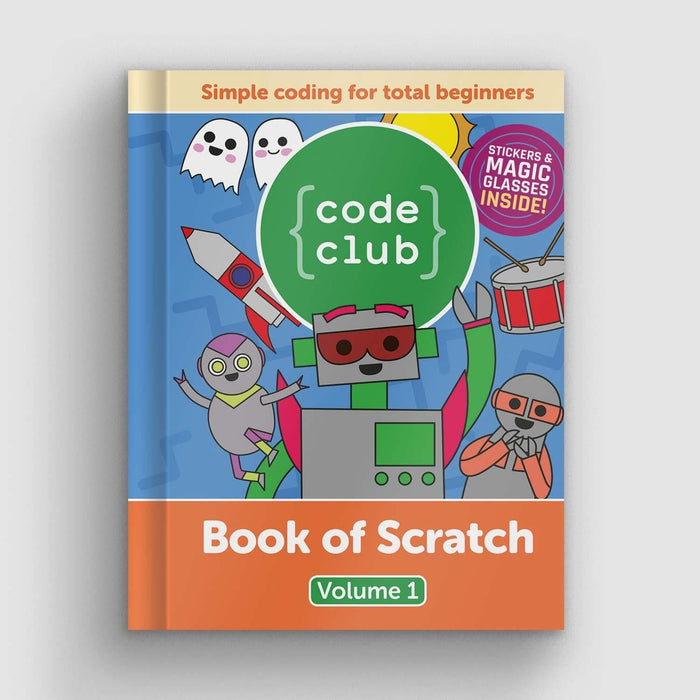 Code Club Book of Scratch - Volume 1 [Discontinued] by Raspberry Pi Press - The Pi Hut
