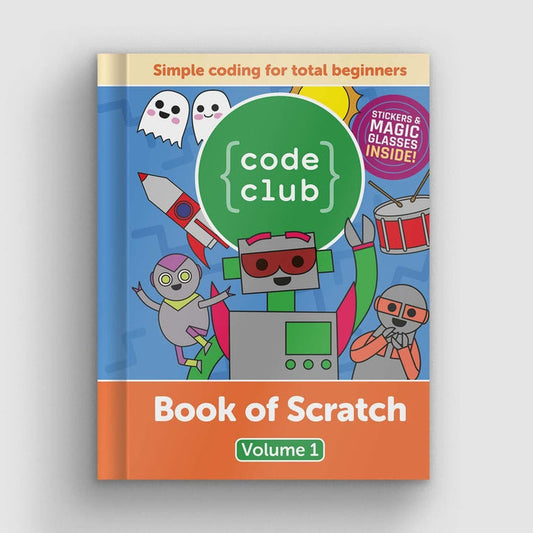 Code Club Book of Scratch - Volume 1 [Discontinued] by Raspberry Pi Press - The Pi Hut