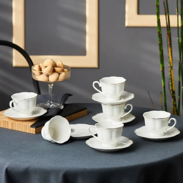 Coffret de tasses à café Karaca Cloche pour 6 personnes, 90 ml