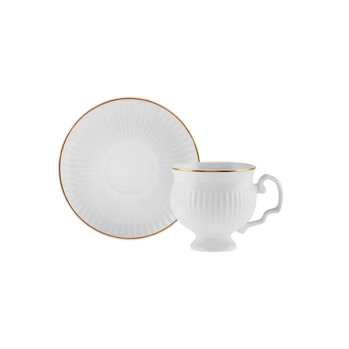 Coffret de tasses à café Karaca Malta pour 6 personnes, 100 ml