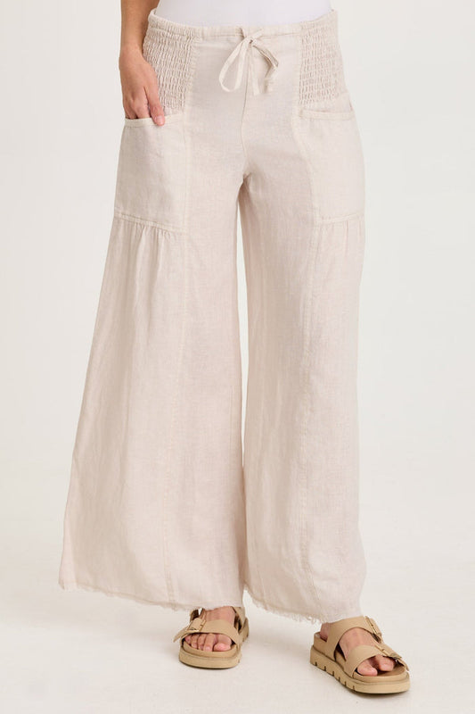 XCVI Coleson Linen Wide Leg Pant