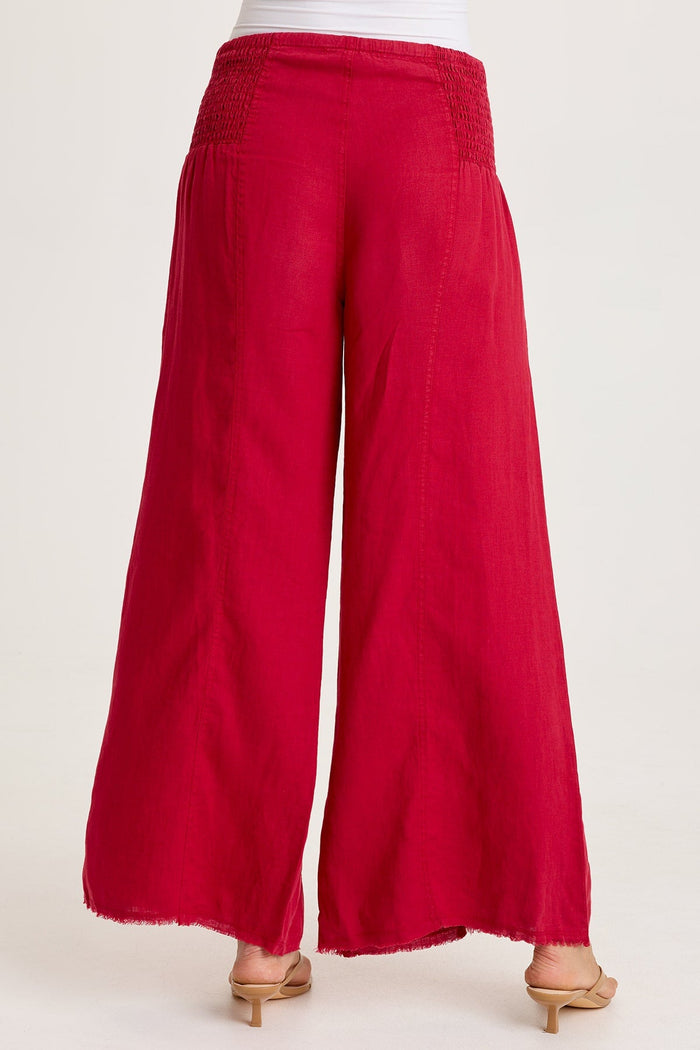 XCVI Coleson Linen Wide Leg Pant