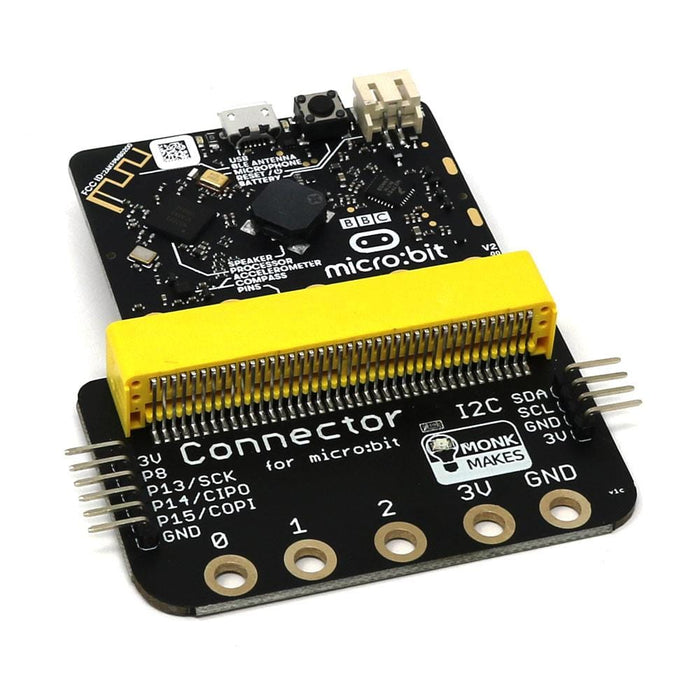 Connector for micro:bit [Discontinued] by Monk Makes - The Pi Hut