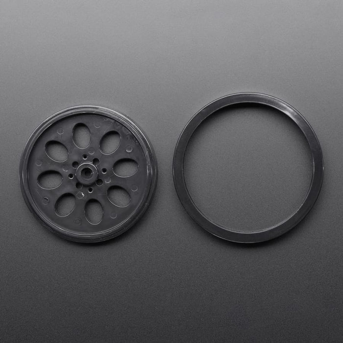 Continuous Rotation Servo Wheel by Adafruit - The Pi Hut