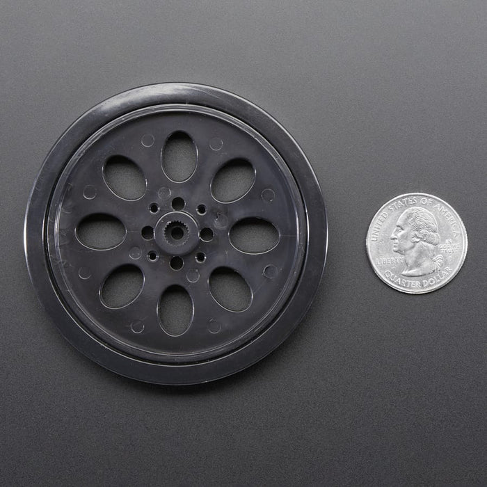 Continuous Rotation Servo Wheel by Adafruit - The Pi Hut