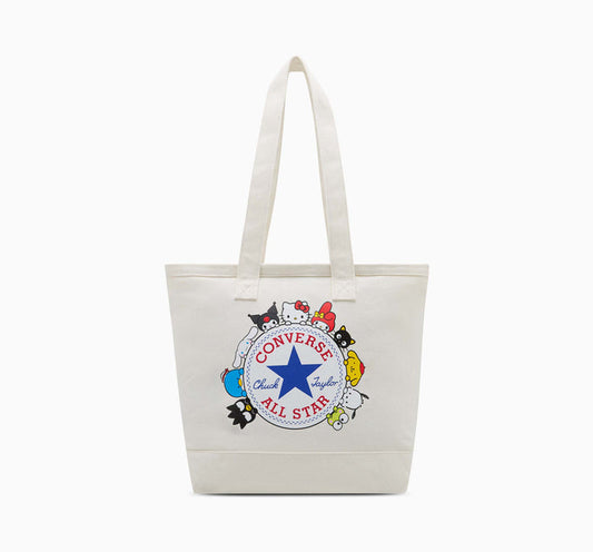 Converse x Hello Kitty and Friends Canvas Tote Bag (White) Bags HADDAD