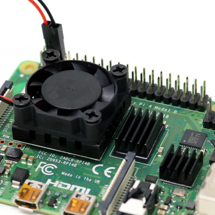 Cooling Kit for Raspberry Pi 4 by The Pi Hut - The Pi Hut