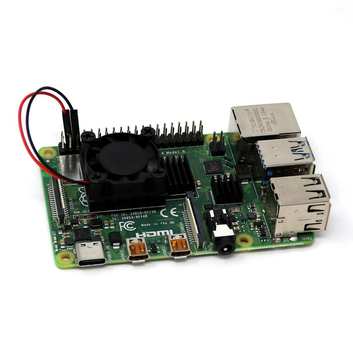 Cooling Kit for Raspberry Pi 4 by The Pi Hut - The Pi Hut