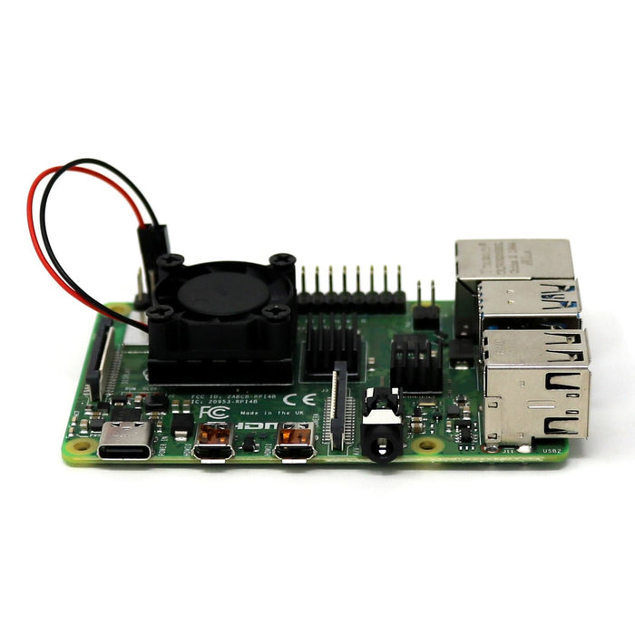 Cooling Kit for Raspberry Pi 4 by The Pi Hut - The Pi Hut
