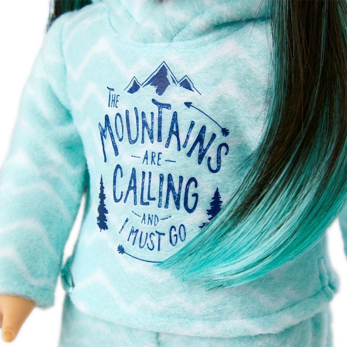 Corinne’s™ Powder Blue Pajamas for 18-inch Dolls
