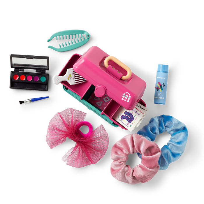 Courtney's™ Caboodles® & Hair Accessories Kit for 18-inch Dolls (Historical Characters)