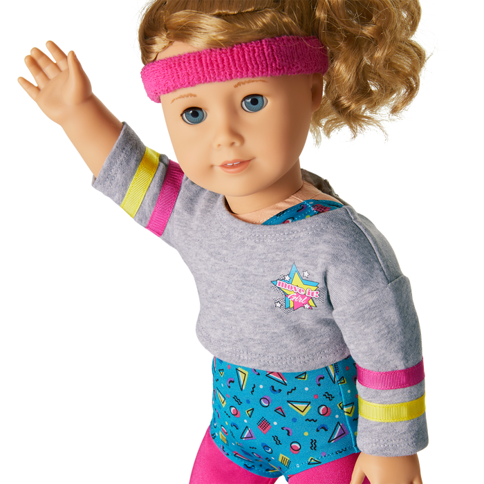 Courtney's™ Fitness Outfit for 18-inch Dolls (Historical Characters)