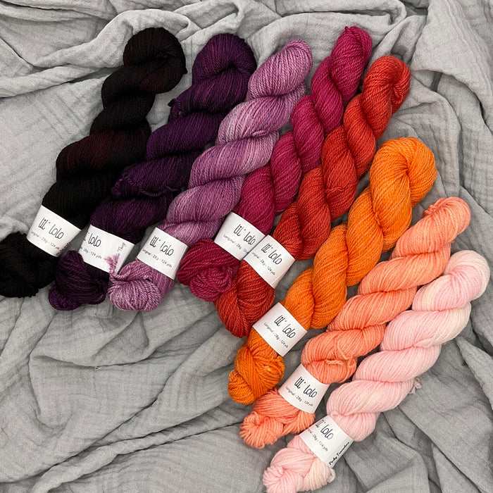 Cowl of Mini Colors Cowl by Paper Daisy Creations - KIT