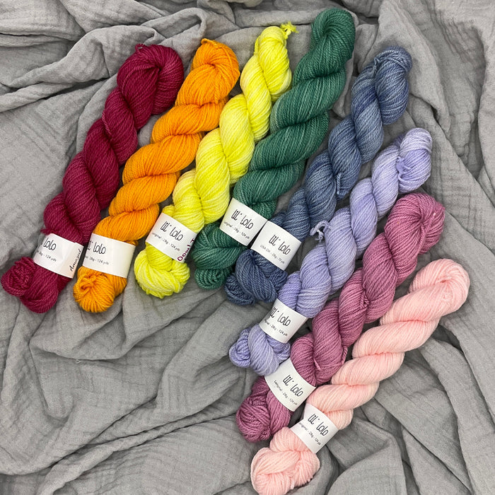 Cowl of Mini Colors Cowl by Paper Daisy Creations - KIT