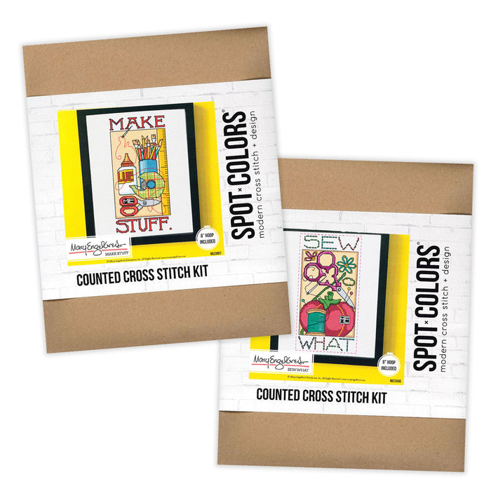 Crafty Counted Cross Stitch Kit Bundle