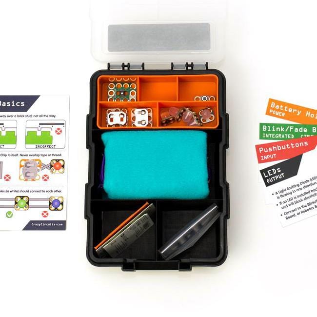 Crazy Circuits Sewing Starter Kit [Discontinued] by Brown Dog Gadgets - The Pi Hut
