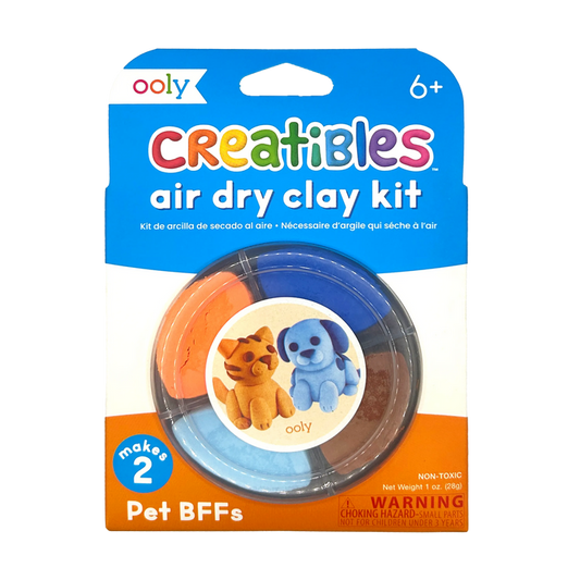 Creatibles Mini Air Dry Clay Kit - Pet BFFs - 2 Designs