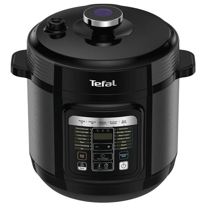 Tefal Black Smart Electric Pressure and Multicookerectric Pressure and Multicooker