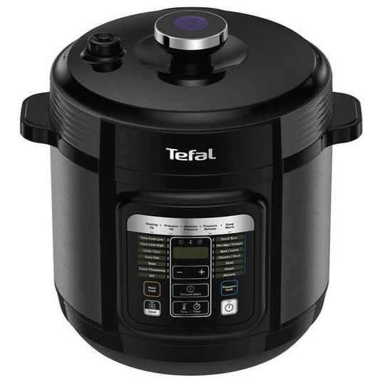 Tefal Black Smart Electric Pressure and Multicookerectric Pressure and Multicooker