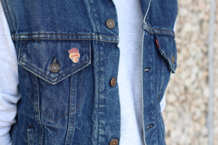 Cyclops Enamel Pin