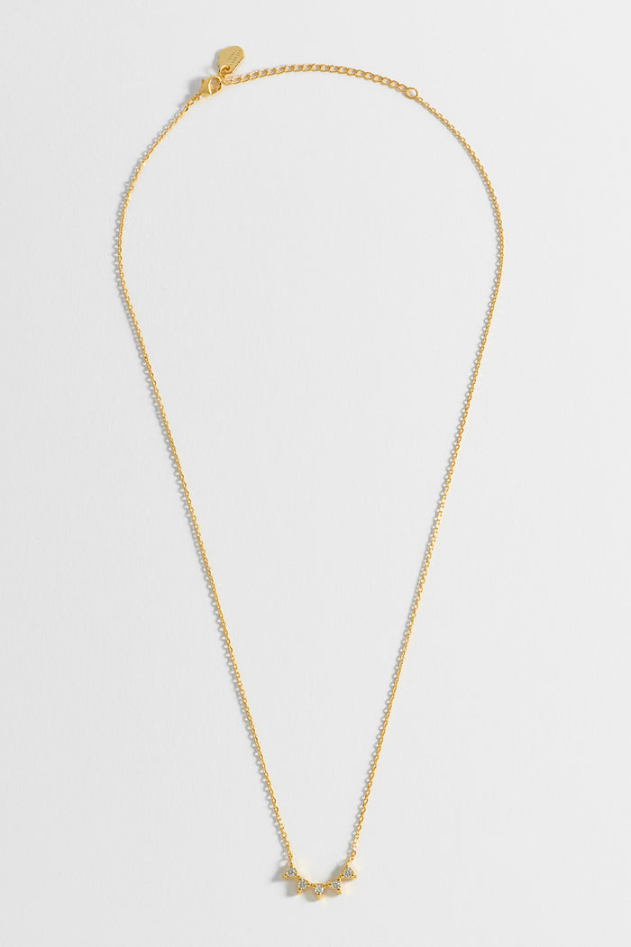 CZ Bunting Necklace