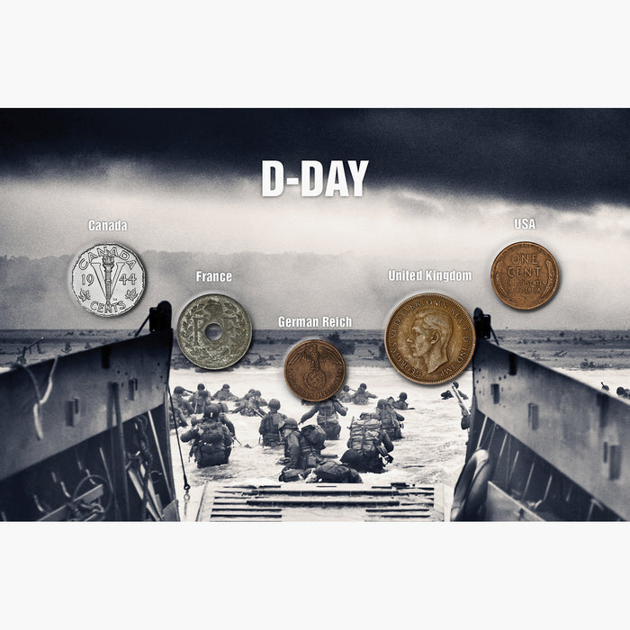 D-Day The Five Forces Coin Collector Set