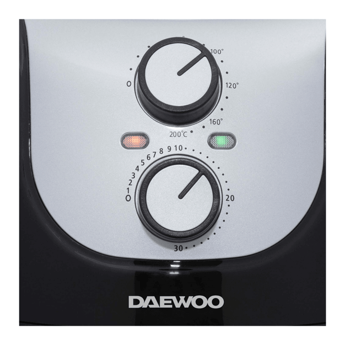 DAEWOO BLACK 4L SINGLE POT AIR FRYER SDA2636