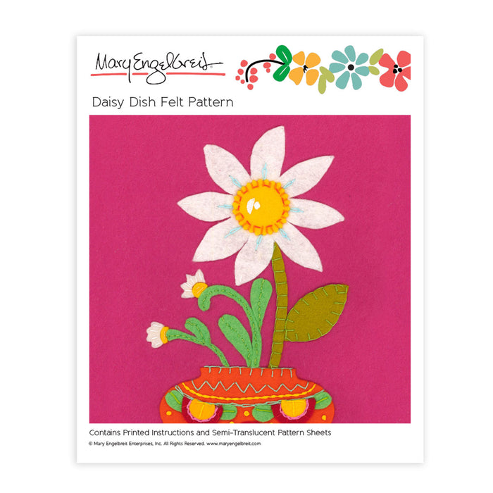 Daisy Dish Felt Kit